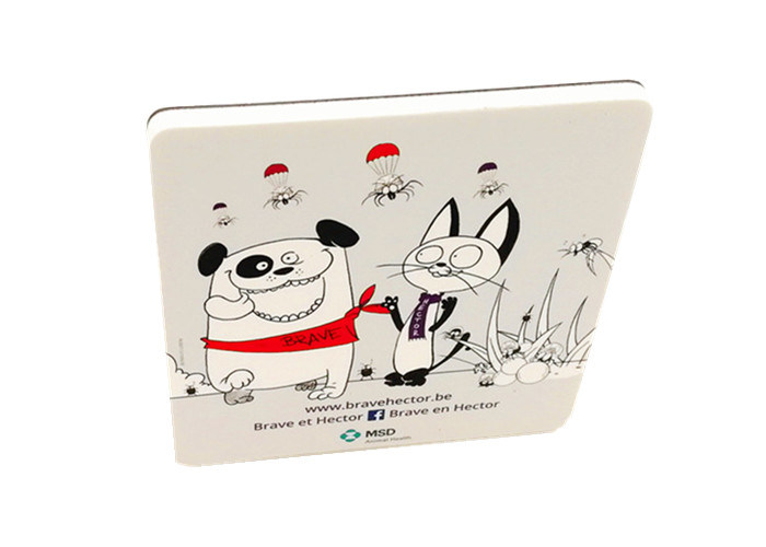 Custom CMYK Color Paper Fridge Magnet with EVA Foam Cardboard and Flexible Magnet for Gifts and Refrigerator Decoration