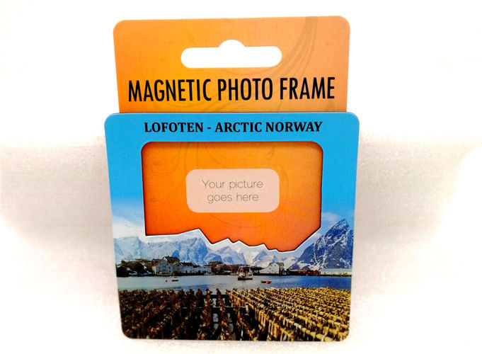 Flexible Personalized Photo Refrigerator Magnets Frame 5 Inches Rectangular Shape