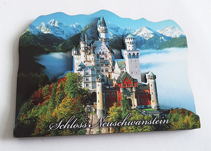 Custom Photo Print Fridge Magnet 3D MDF Wooden Fridge Magnet Personalised Photo Fridge Magnets