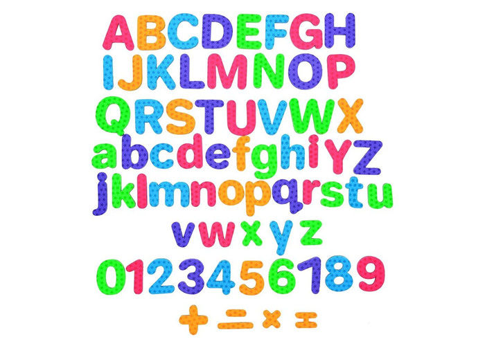Refrigerator Colorful Thickness 5mm Magnetic Letters And Numbers Magnetic Sign Board Letters