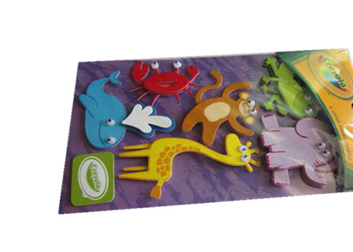 3D Embellishments - Animals Layered 12*7cm Custom Die Cut Paper Stickers cute cartoon stickers