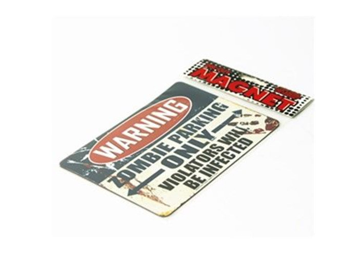 Custom Shapes Diecut Weatherproof Flexible CMYK Offset Printing Magnetic Car Signs Fridge Magnet Car Stickers