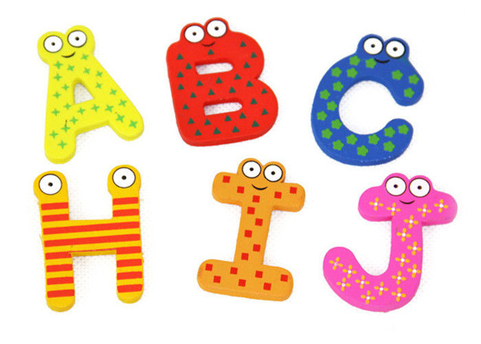Magnetic Foam ABC Alphabet Learning Game Toys ABC 5mm Magnetic Sign Board Letters