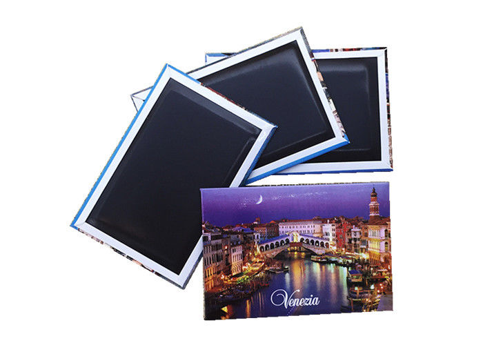 Custom Tin Fridge Magnet Tin Tinplate Fridge Magnet 2.5" X 3.5" Photo Print For Souvenir
