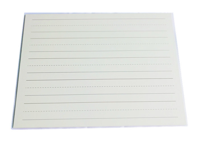Custom Magnetic Dry Erase Board frameless double sided lapboard with magnetic backing and dry erase surface for kids and gifts